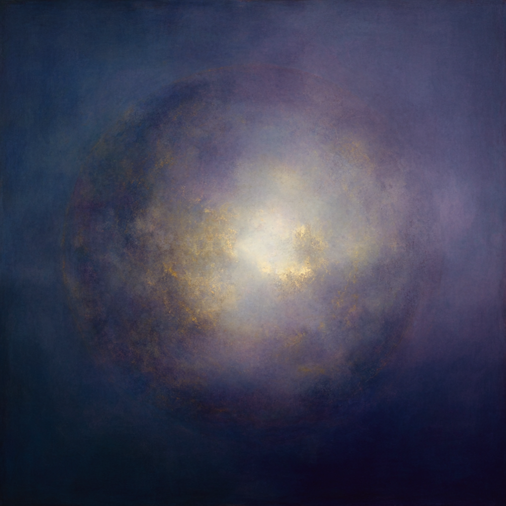 Symbolic artwork representing a solar return cycle in integrative astrology