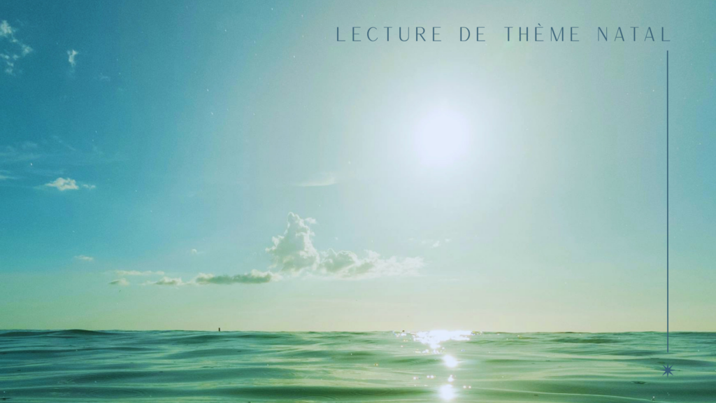 lecture de thème natal en astrologie intégrative pour comprendre les dynamiques intérieures